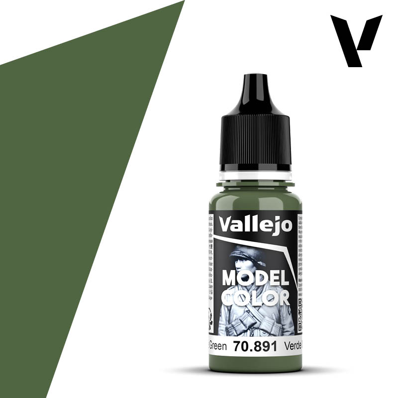 [ VAL70891 ] Vallejo Model Color Intermediate Green 17ml