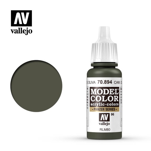[ VAL70894 ] Vallejo Model Color Cam.Olive Green 17ml