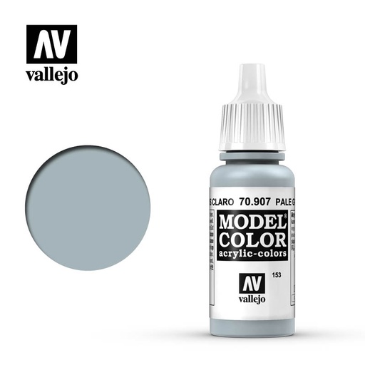 [ VAL70907 ] Vallejo Model Color Pale Grey Blue 17ml