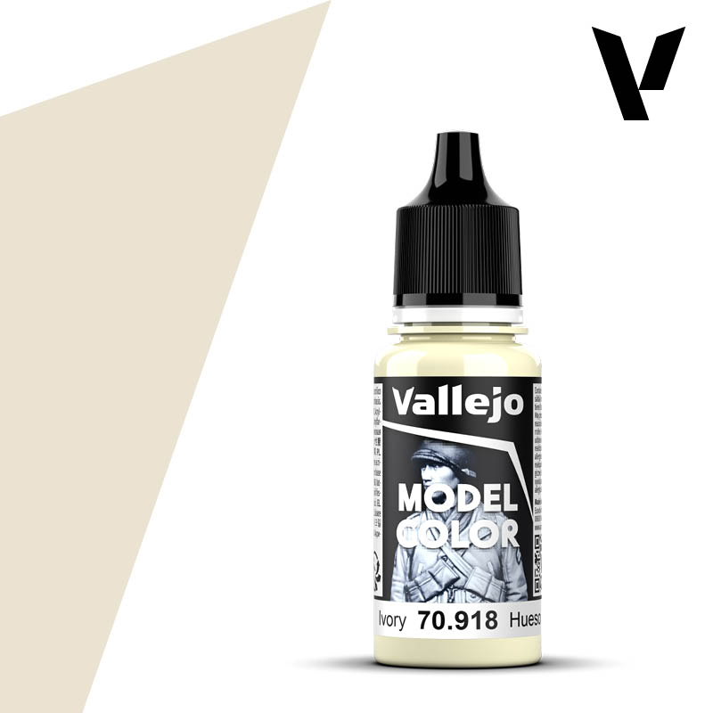 [ VAL70918 ] Vallejo Model Color Ivory 18ml