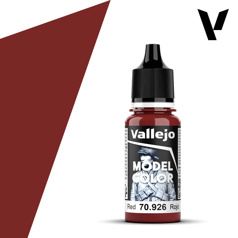 [ VAL70926 ] Vallejo Model Color Red 18ml