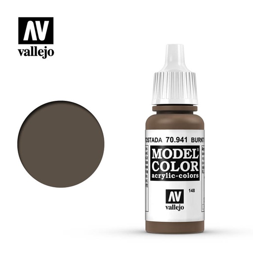 [ VAL70941 ] Vallejo Model Color Burnt Umber 17ml