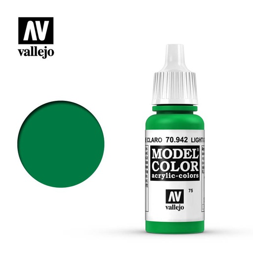[ VAL70942 ] Vallejo Model Color Light Green 17ml