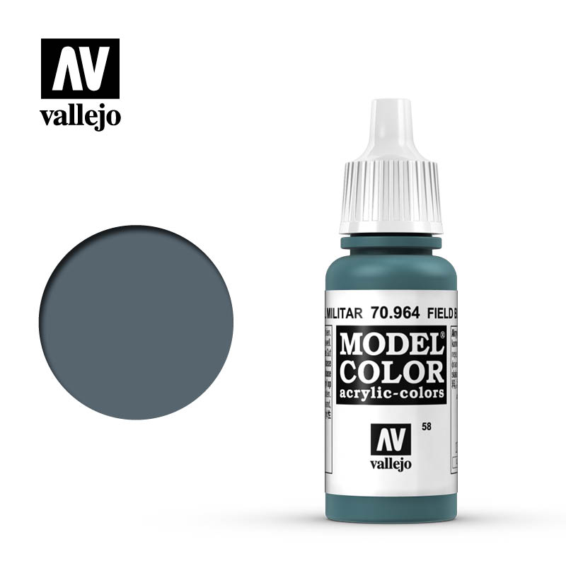 [ VAL70964 ] Vallejo Model Color Field Blue 17ml