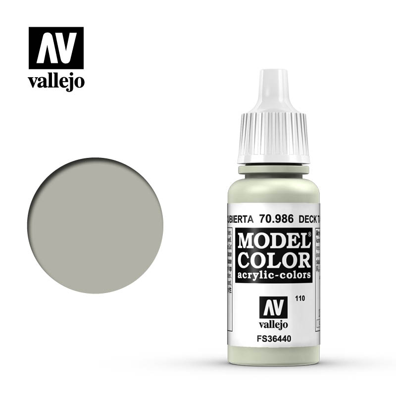 [ VAL70986 ] Vallejo Model Color Deck Tan 17ml