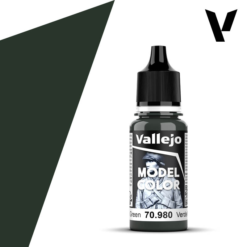 [ VAL70980 ] Vallejo Model Color Black Green 18ml