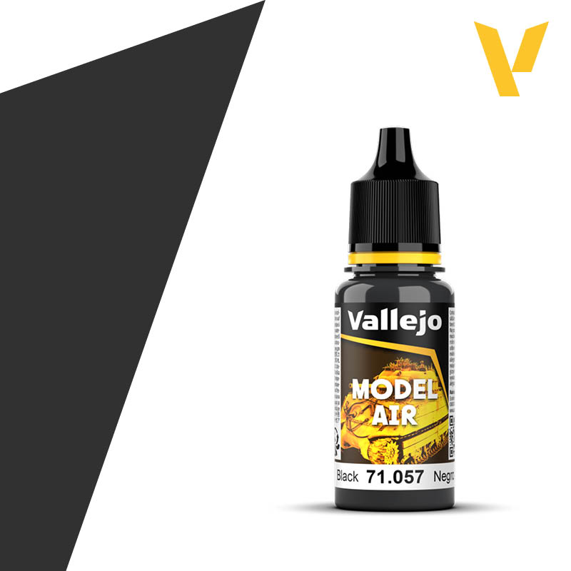 [ VAL71057 ] Vallejo Model Air Black 18ml