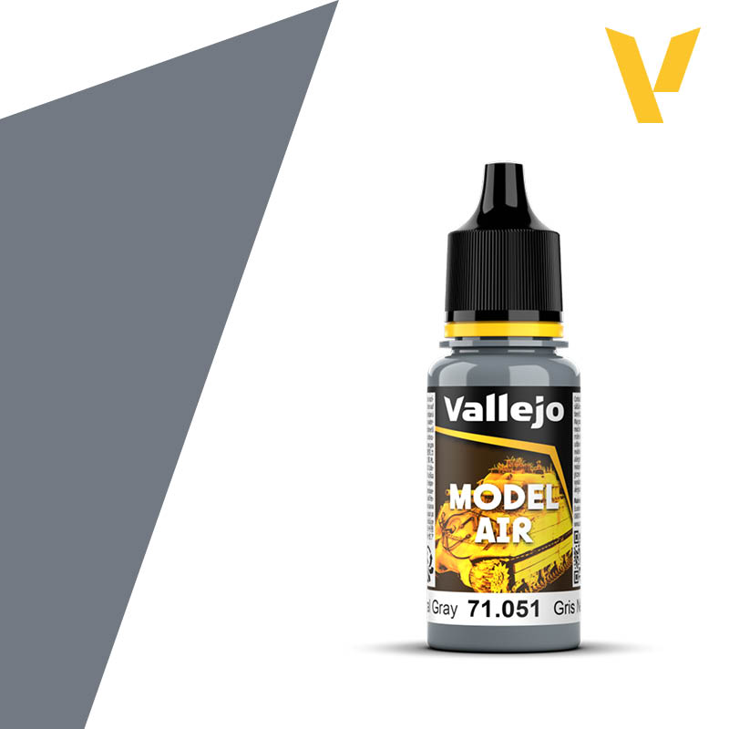 [ VAL71051 ] Vallejo Model Air Neutral Gray 18ml