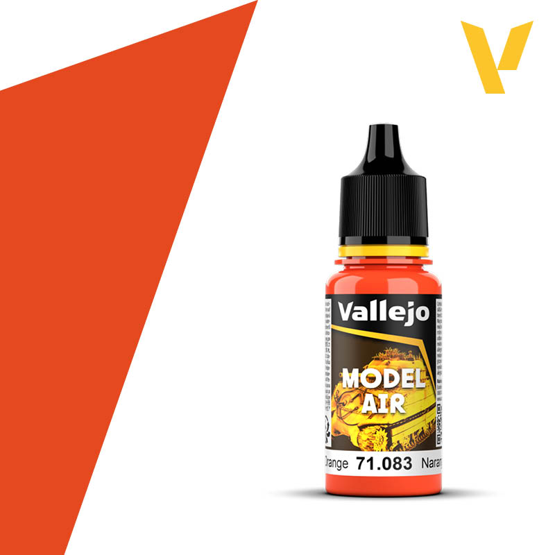 [ VAL71083 ] Vallejo Model Air Orange 17ml
