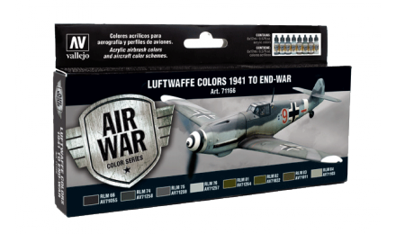 [ VAL71166 ] Vallejo Luftwaffe Colors 1941 To End-War (8)