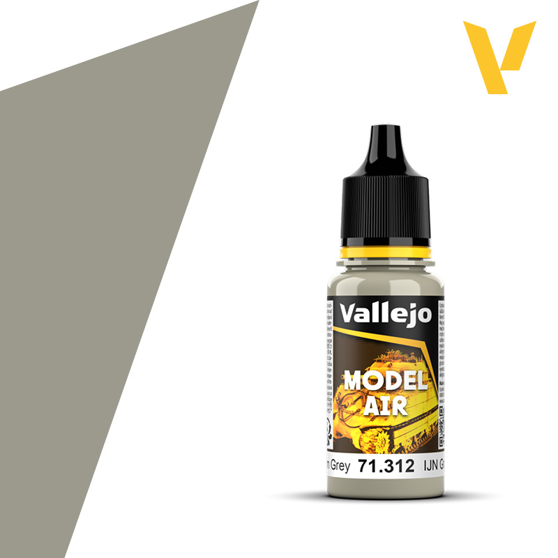 [ VAL71312 ] Vallejo Model Air IJN Medium Grey 18ml