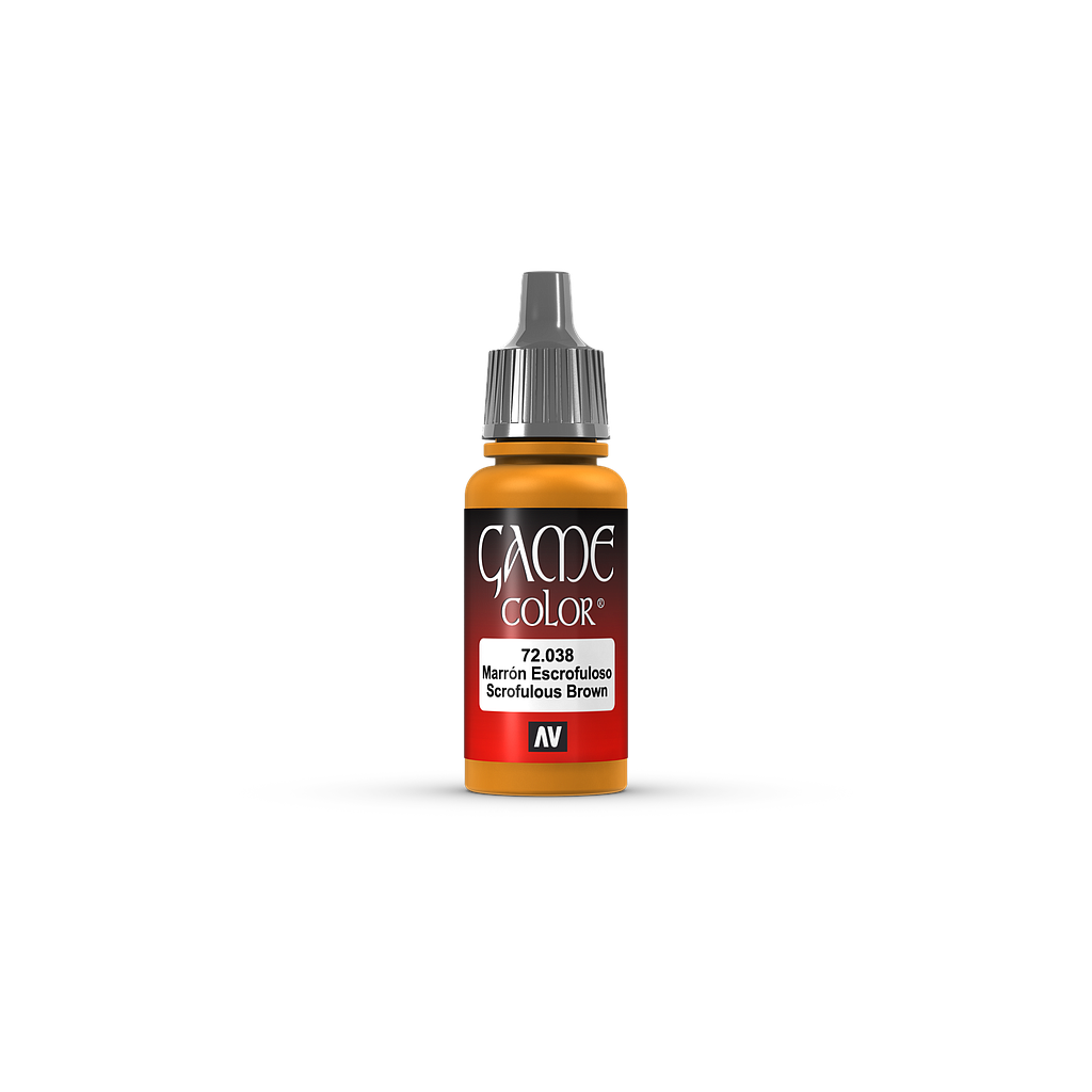 [ VAL72038 ] Vallejo Game Color Scrofulous Brown 17ml