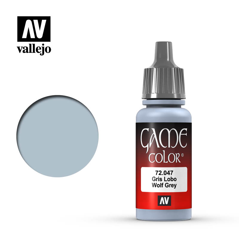 [ VAL72047 ] Vallejo Game Color Wolf Grey 18ml