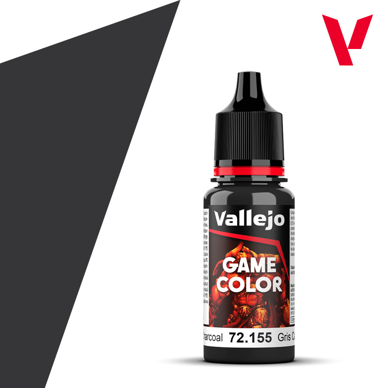 [ VAL72155 ] Vallejo Game Color Heavy Charcoal 18ml