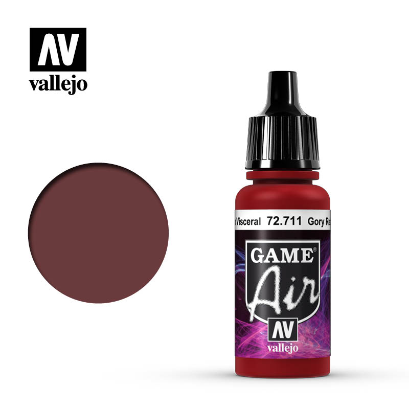 [ VAL72711 ] Vallejo Game Air Gory Red 17ml  nml