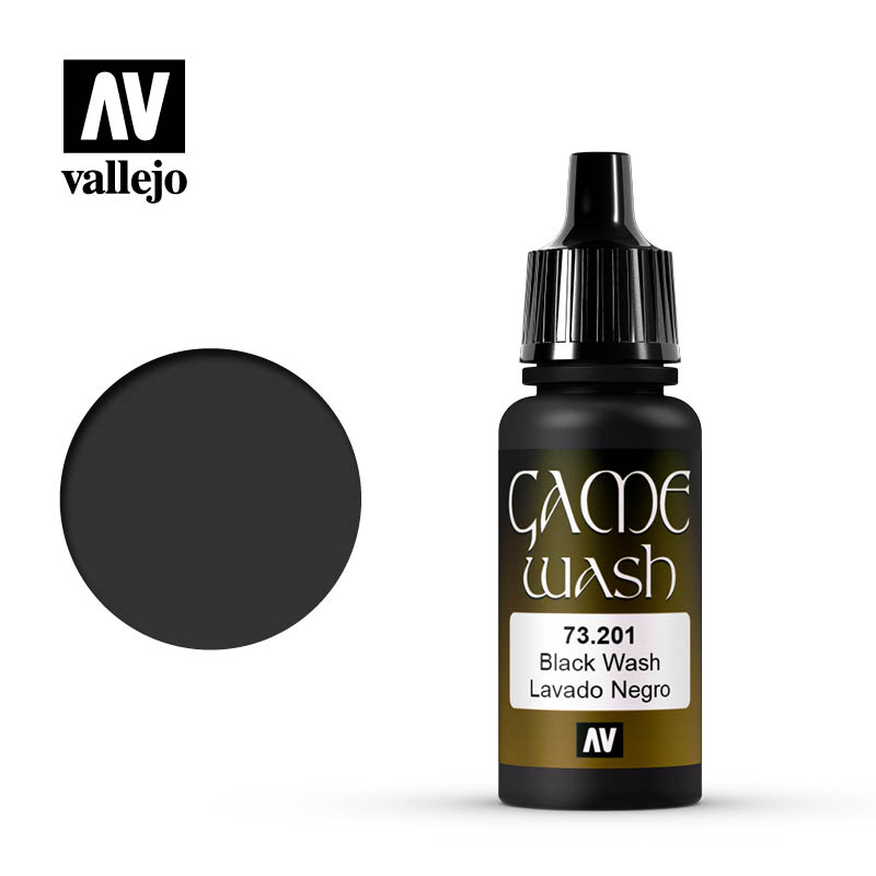 [ VAL73201 ] Vallejo Game Color Black wash 17ml