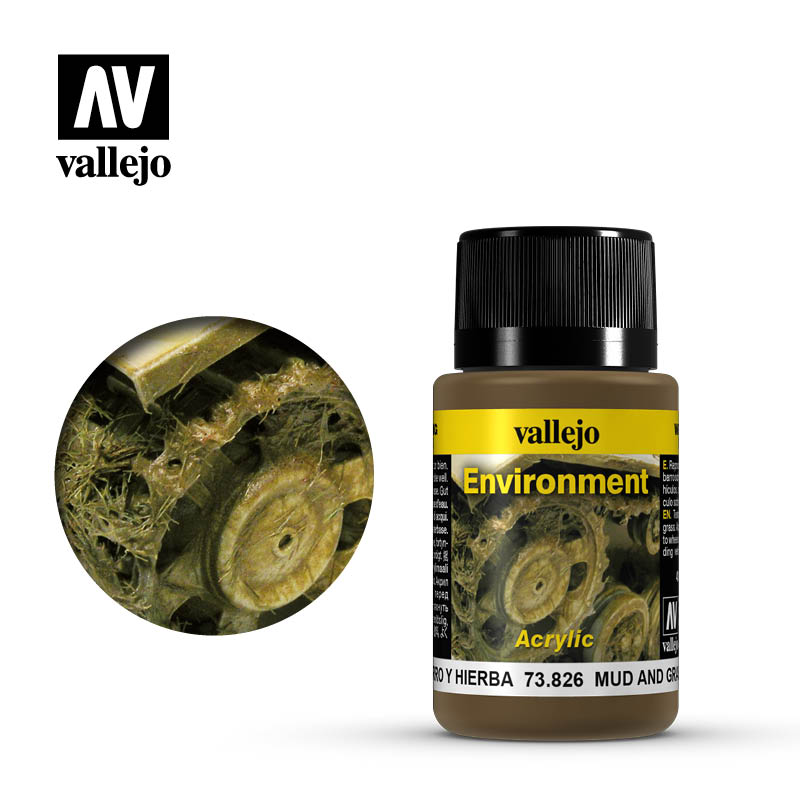 [ VAL73826 ] Vallejo Weathering Effects Mud and Grass 40ml