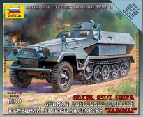 [ ZVE6127 ] Zvezda German Personnel Carrier Sd.Kfz.251/1 Ausf.B  1/100