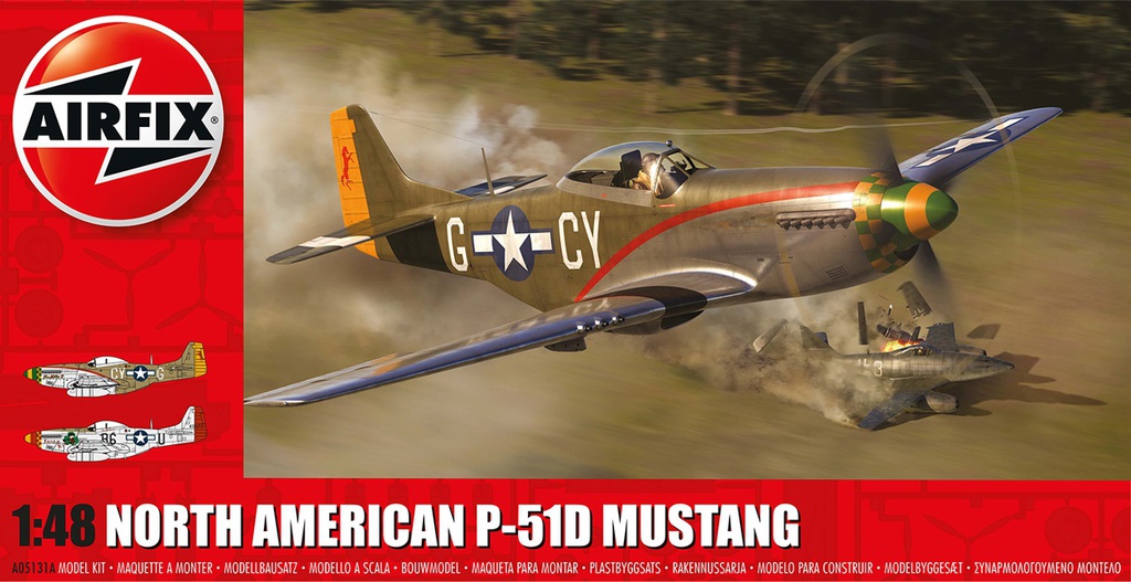 [ AIRA05131A ] Airfix North American P-51D Mustang 1/48