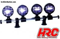 [ HRC8729C ] light kit 1/10 or monster truck roof light bar 