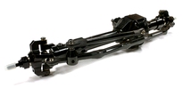 [ INC24450BLACK ] Billet Machined Complete Front Axle Assembly for Axial 1/10 Wraith 