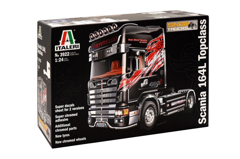 [ ITA-3922S ] Italeri Scania 164L Topclass 1/24