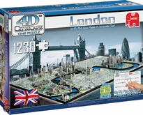 [ JUMBO17111 ] London 4D cityscape time puzzle 1200 stukjes 