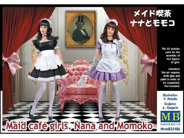[ MB35186 ] Maid cafe girls nana and momoko 1/35