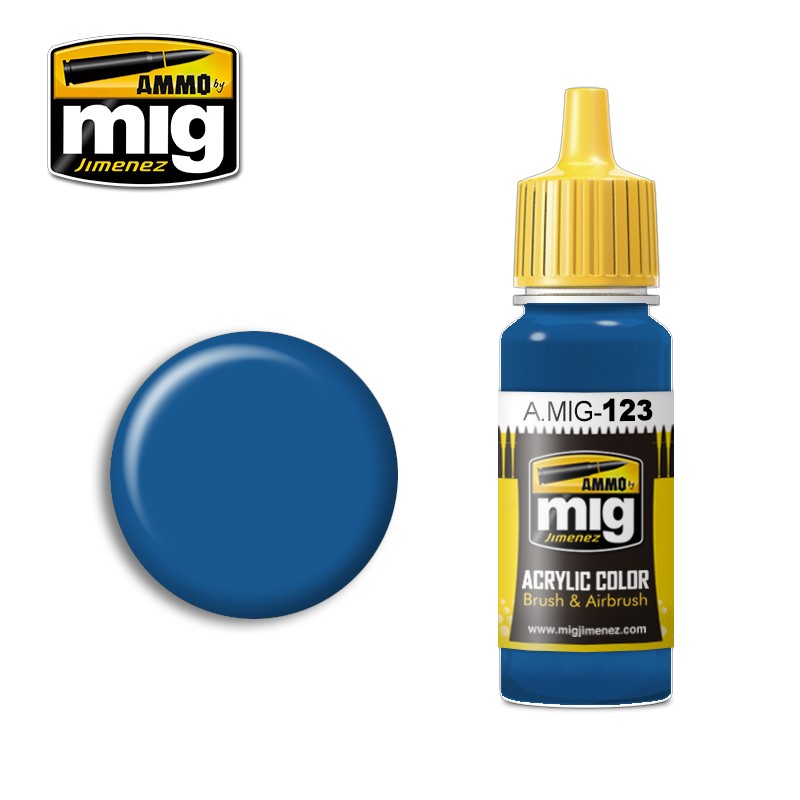 [ MIG0123 ] Mig Acrylic Color Marine Blue 17ml