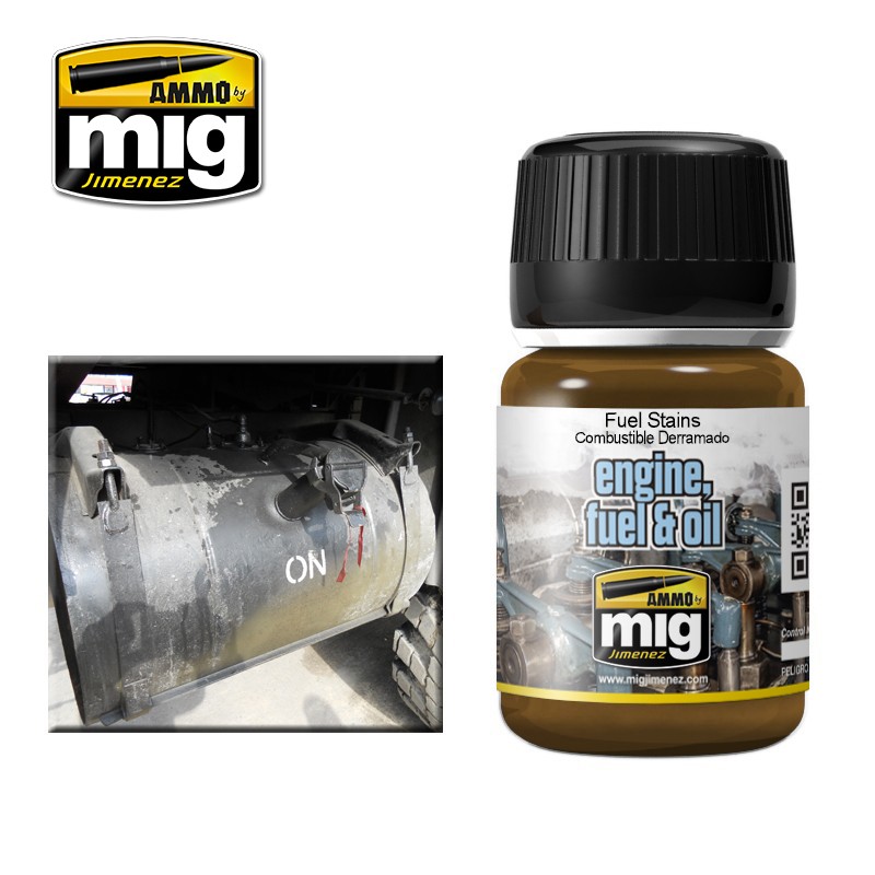[ MIG1409 ] Mig Engine Fuel & Oil Fuel Stains 35ml