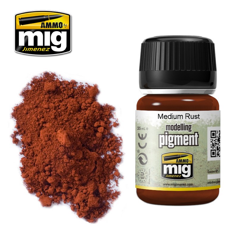[ MIG3005 ] Mig Modelling Pigment Medium Rust 35ml