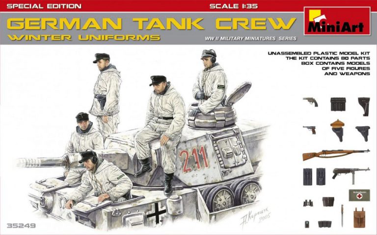 [ MINIART35249 ] German tank crew winter uniforms 1/35 
