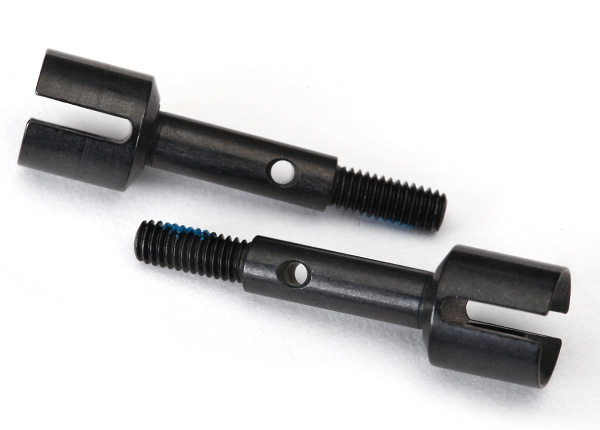 [ TRX-8354 ] Traxxas stub axles (front & rear) (2) - TRX8354