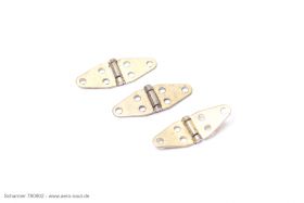 [ AE7809-02 ] charnières en métal triangle  7x12mm 20pcs