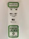 [ EG365 ] Evergreen styrene strip 2,0x2,5x610 mm (12s.)