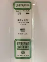 [ EG374 ] Evergreen styrene strip 2,0x15,8x610mm ( 4st.)