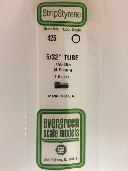 [ EG425 ] Evergreen styrene buis 4x610mm (7st.)