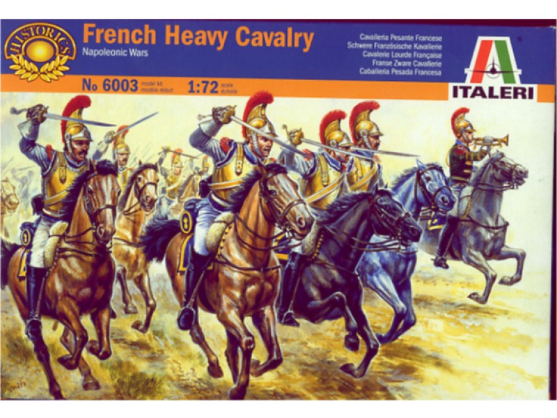 [ ITA-6003S ] Italeri French heavy cavalry (napoleonic wars)  1/72