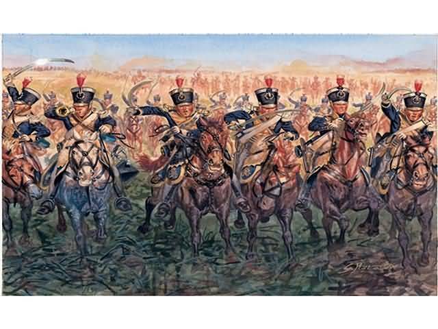[ ITA-6094S ] Italeri British light cavalry 1815 (Napoleonic wars) 1/72