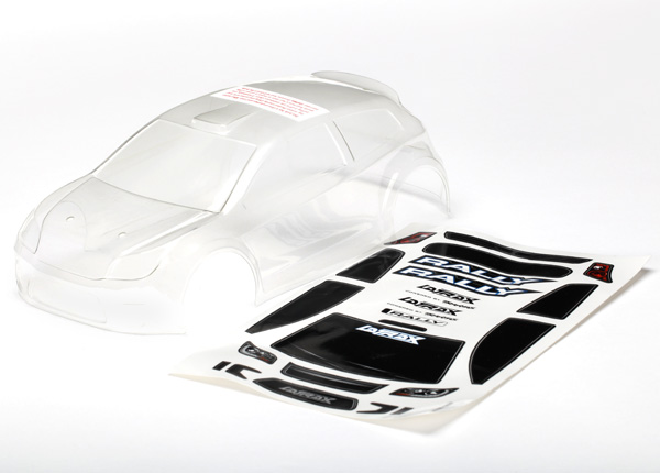 [ TRX-7511 ] Traxxas Body 1/18 rally clear body