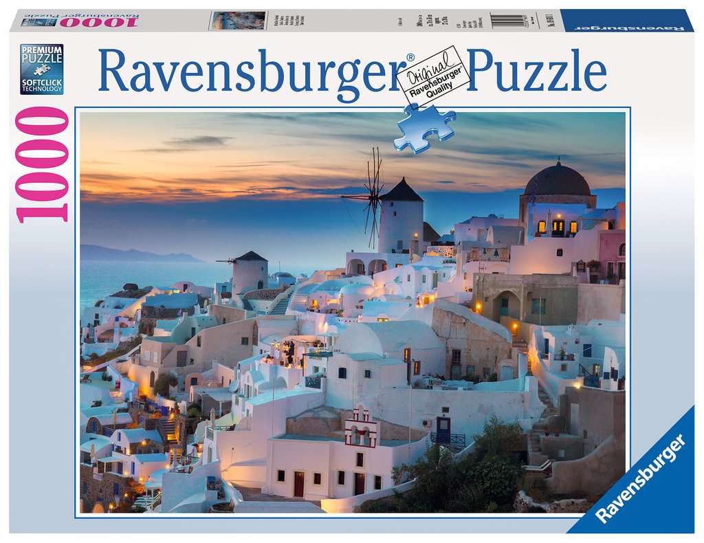[ RAV196111 ] Ravensburger Avond in Santorini (1000 stukjes)