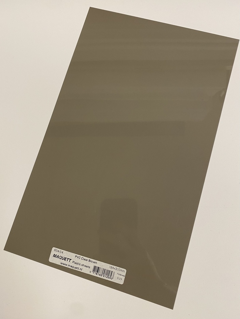 [ RA604-04 ] Raboesch clear brown 0.23 mm 194x320mm 1st