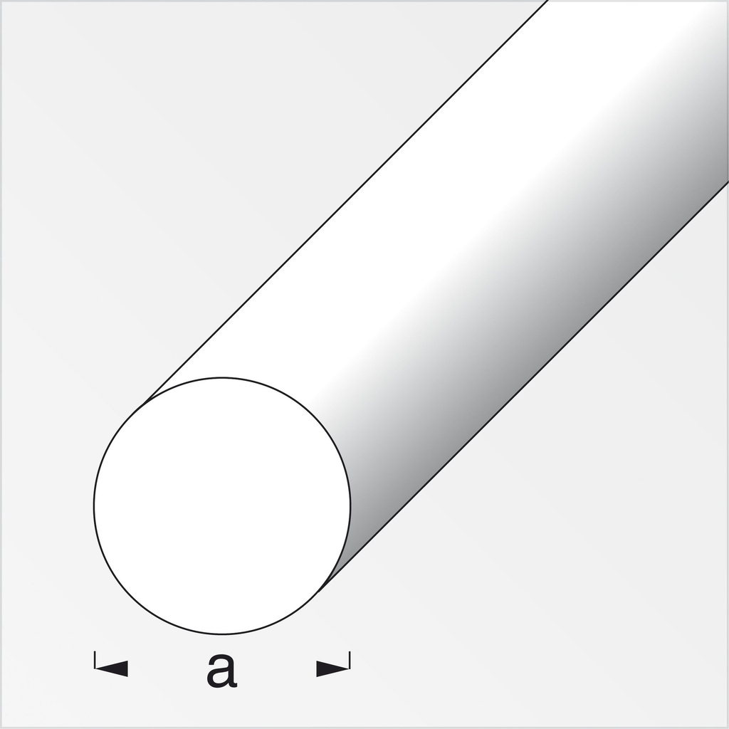 [ REM40778 ] 34460 Ronde staaf 4mm  getrokken staal 1 meter