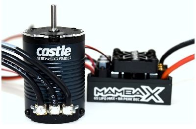 [ CC-010-0155-10 ] Castle creations - mamba x 25.2V WP ESC 2850KV combo - CRAWLER Edition