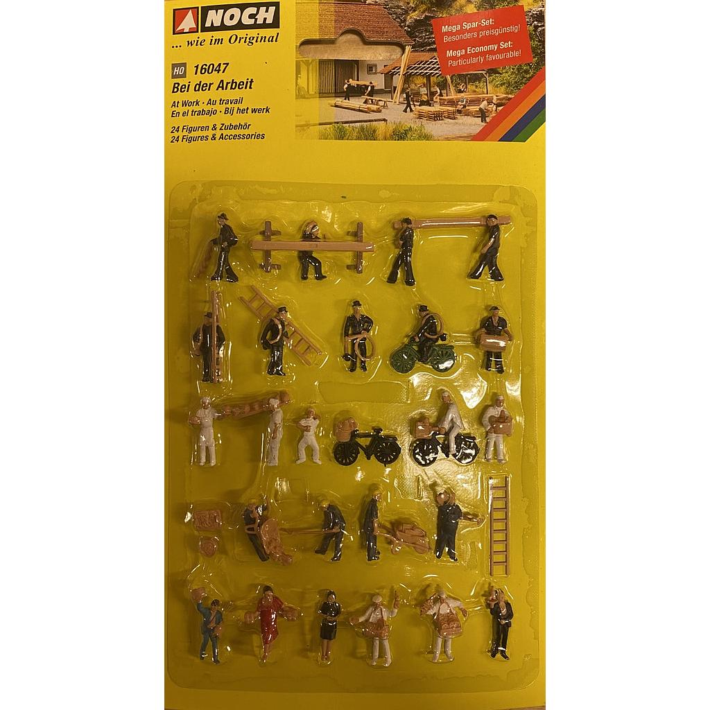 [ NO16047 ] Noch Mega economische set "Mensen aan het werk"