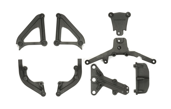 [ T54744 ] Tamiya TA07 carbon reinforced K parts 