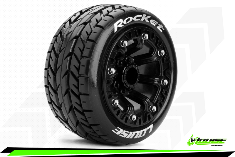 [ PROLR-T3188SB ] Louise rc - ST rocket 1/16 banden set verlijmd soft - 2.2"