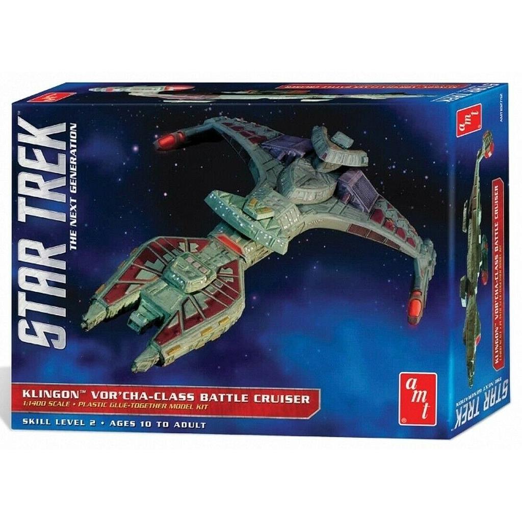[ AMT1027 ] STAR TREK KLINGON VOR CHA-CLASS BATTLE CRUISER 1/1400