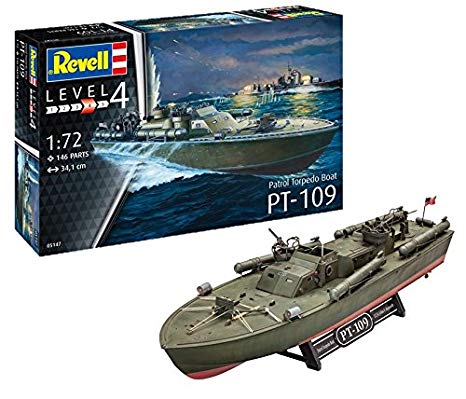 [ RE05147 ] Revell Patrol Torpedo boat  PT-109 1/72