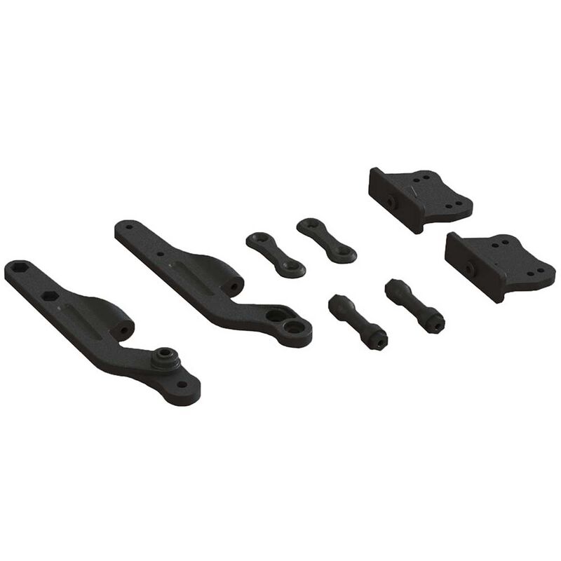 [ AR320379 ]Arrma -  LOW PROFILE REAR WING MOUNT SET -ARAC9685